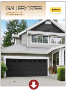 gallery collection 3-layer construction garage doors