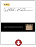 classic wood collection complete configurations model 33 garage doors