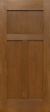 3 panel craftsman entry doors