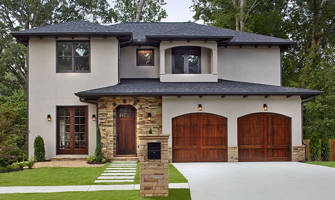 Clopay Reserv Wood Collection garage doors