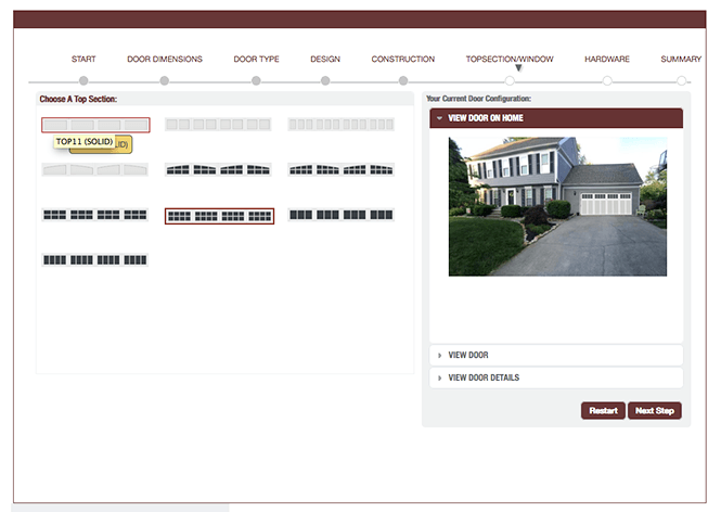 Adding windows to Coachman Collection garage door