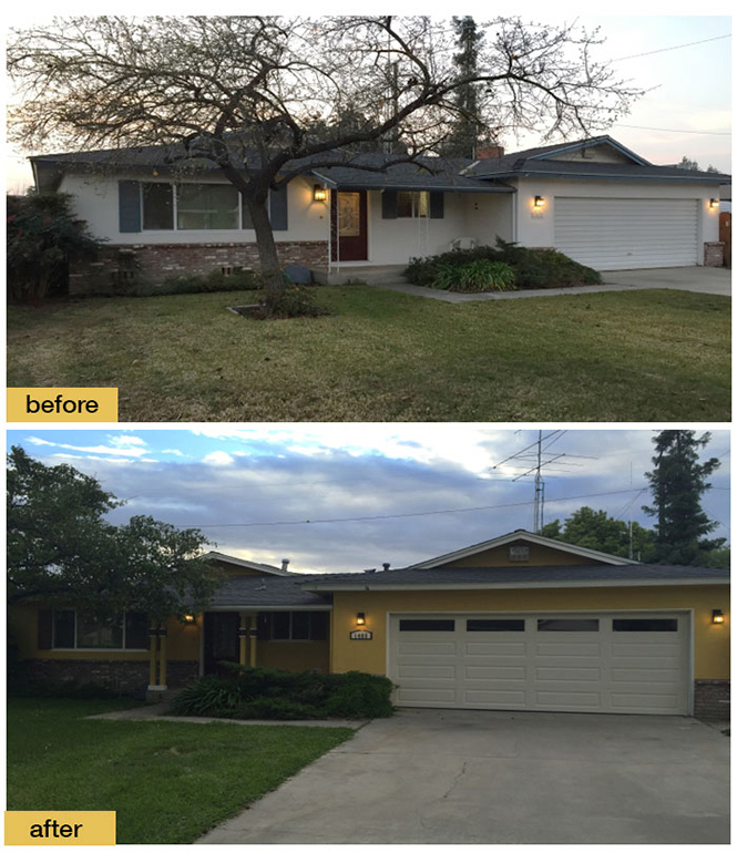 Garage Door Before and After - Steve Garage Door Before and After - Steve