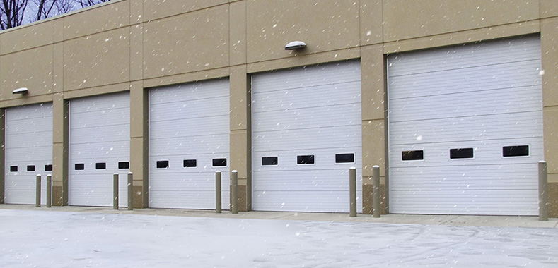 Commercial Doors in the Winter