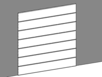 Industrial Series Commercial Overhead Door Basic Model 525s