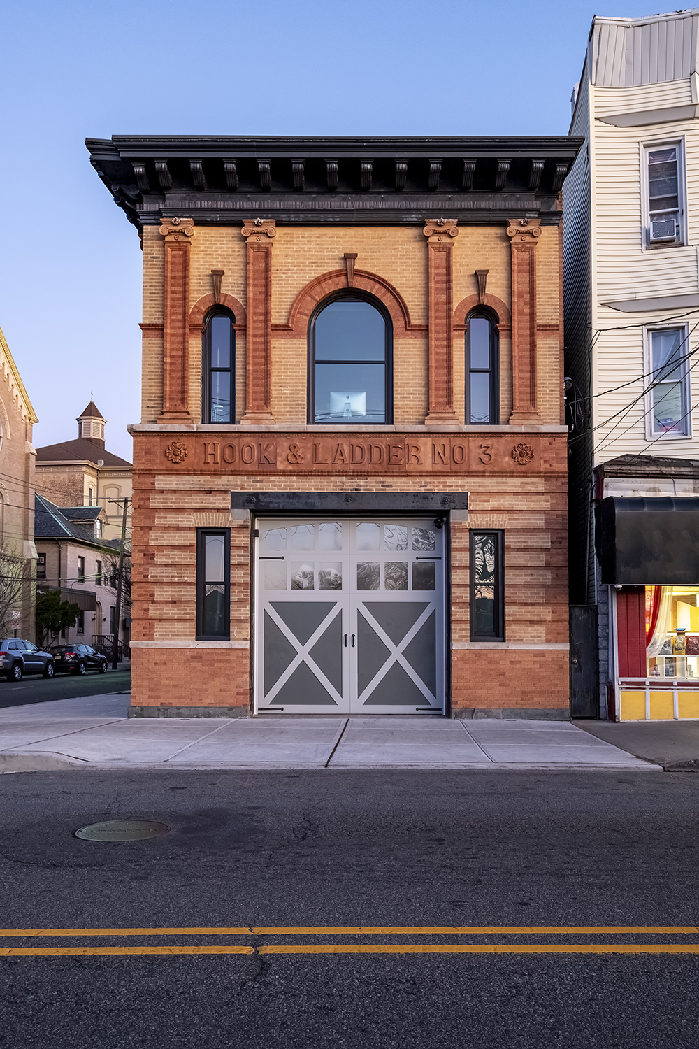 front view of the Anthony Carrino firehouse project