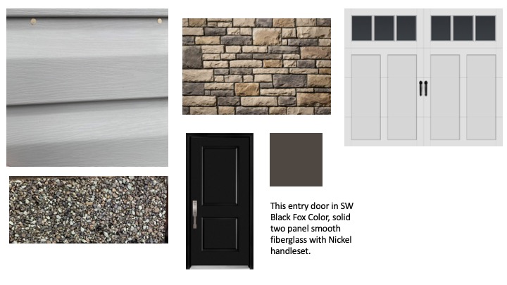 Habitat Colors White Coachman Black Fox Entry Habitat Colors White Coachman Black Fox Entry Door