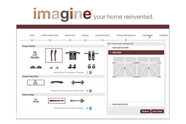 Decorative Hardware Featured on Clopay's Door Imagination System