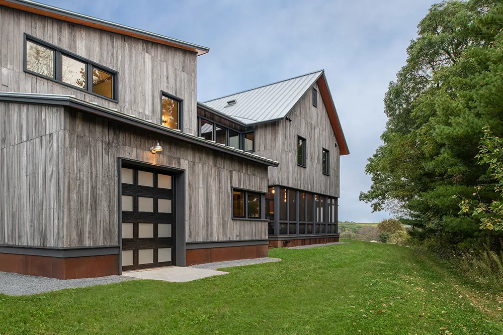 Modern Steel Garage Door