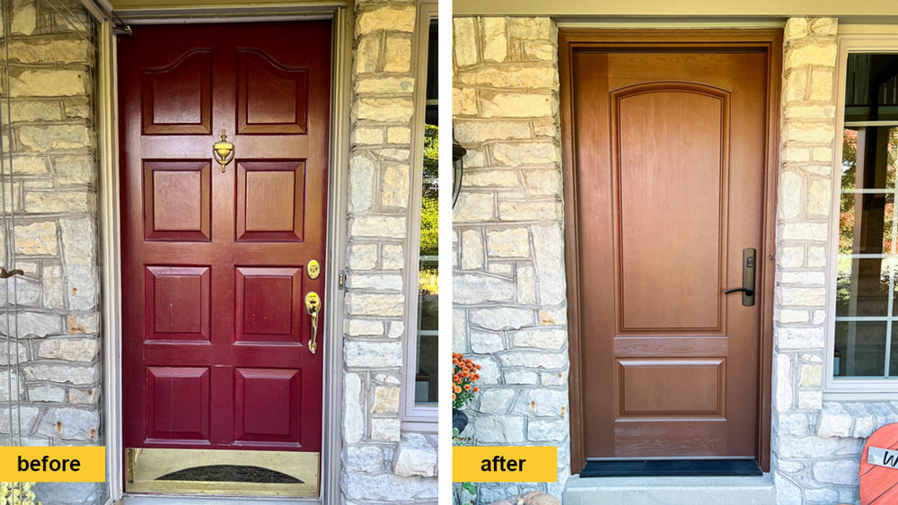 Clopay Front Door Makeover