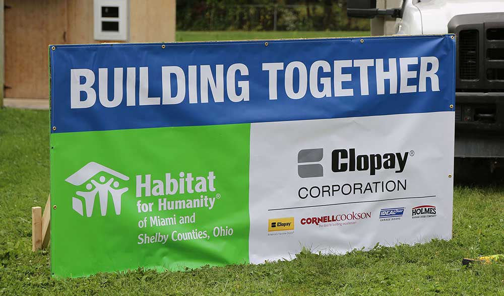 Habitat for Humanity Groundbreaking Sign