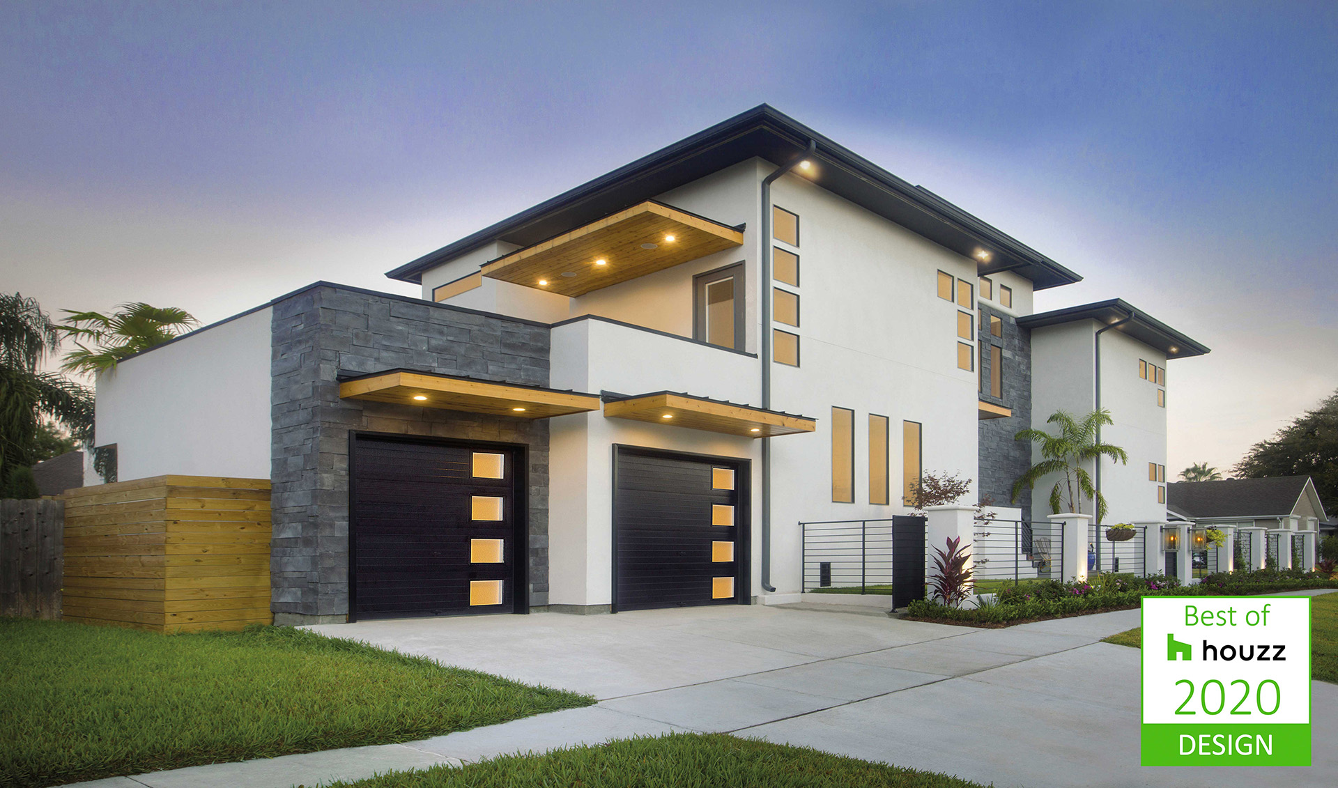 Clopay-Modern-Steel-Collection-Grooved-Black-Best-of-Houzz Clopay Wins Best of Houzz 2020 Design Category