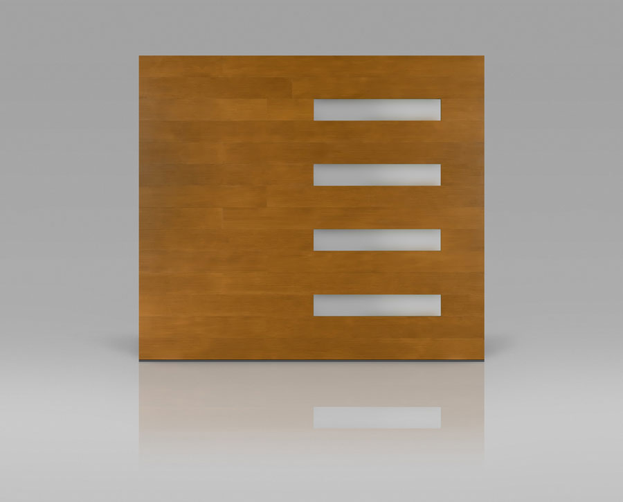 Canyon Ridge Modern Clopay Canyon Ridge Modern Mahogany