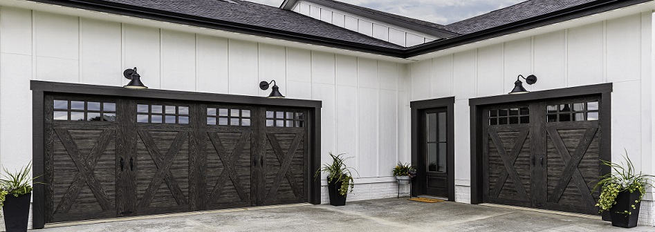 Clopay Canyon Ridge Slate Garage Doors