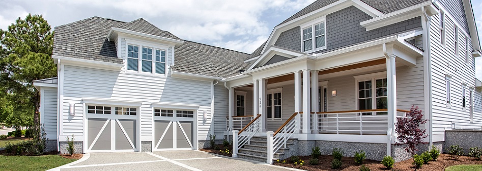 Residential Home with Clopay Garage Doors