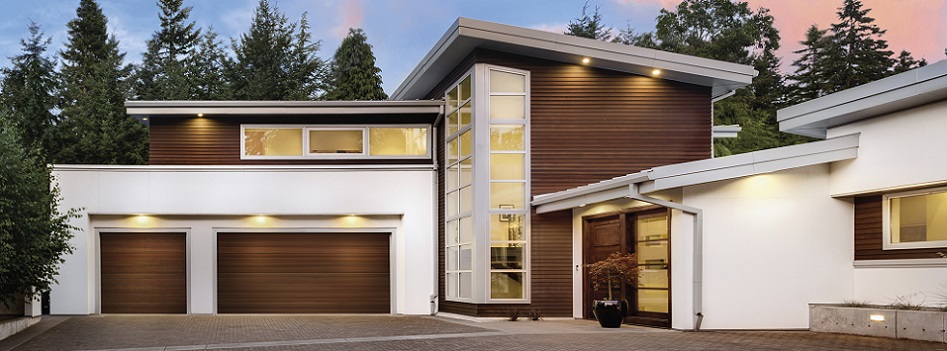 Clopay Reserve Wood Modern Series Garage Doors