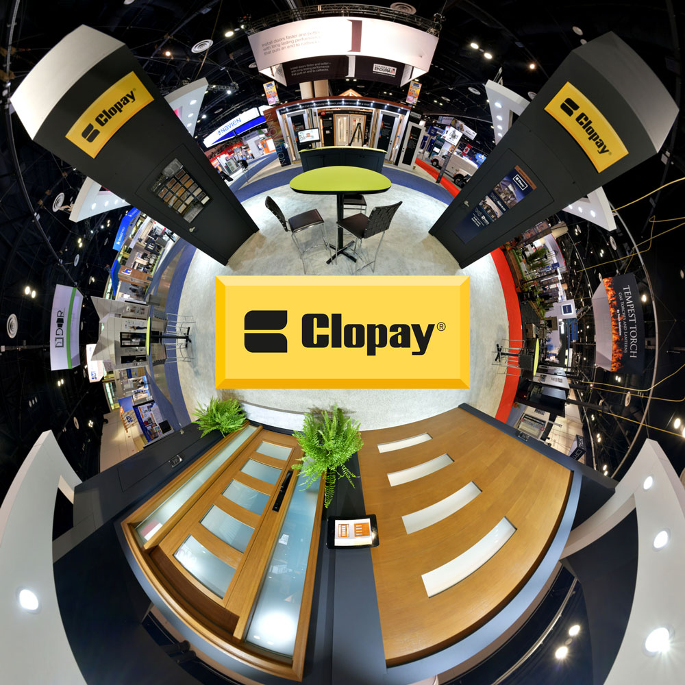 clopaypanorama1000 Clopay IBS Booth 2022